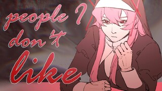 【FNF手书/Sarv✟Ruv】people I don't like