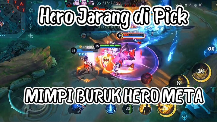 Hero Jarang di Pick tapi Mimpi Buruk Mage MM dan Assasin😂