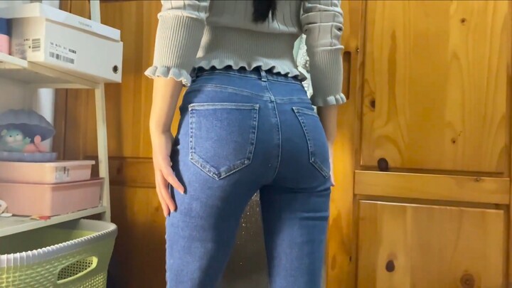 “Jeans have to be judged from the back.”