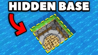 I Built a Secret Base Under The Ocean in Minecraft Hardcore