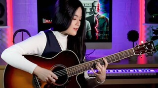 Siêu phục hồi! Chị gái Gao Neng đã chơi sê-ri Marvel "WandaVision-Agatha All Along" [guitar fingerst