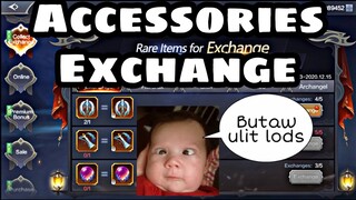 Accessories stats Exchange