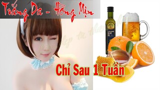 Simple Skin Whitening From Beer | Làm Trắng Da Đơn Giản Từ Bia | Làm Đẹp Từ Thiên Nhiên #18