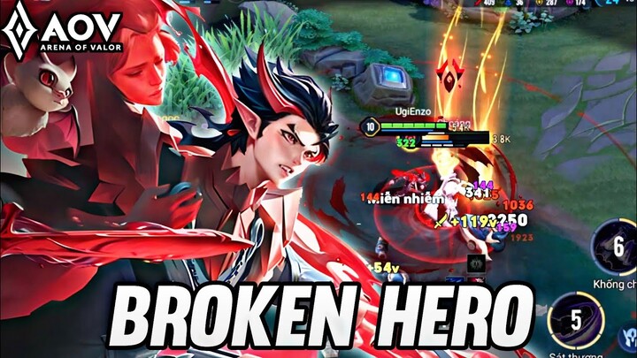 NEW HERO AOV KAINE GAMEPLAY | BROKEN HERO - ARENA OF VALOR