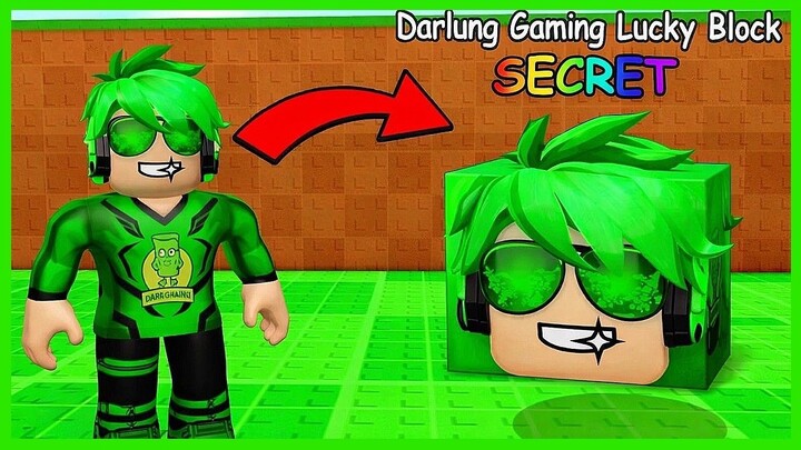 Aku Berubah Menjadi Lucky Block Hasilkan Brainrot Terlangka - Roblox Be A Lucky