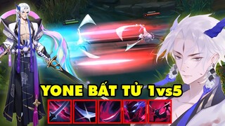 Yone Bất Tử 1vs5 không thể khắc chế, Yasuo chính thức mất ngôi trong LMHT| Highlight Yone LOL #2