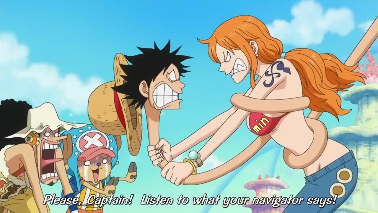 One Piece] Moments of Luffy & Nami part 1 - BiliBili