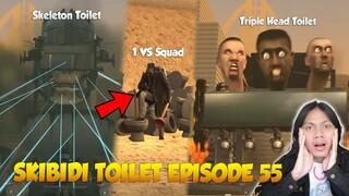 EPISODE 55 SKIBIDI TOILET TERBARU, Ada Tengkorak Skibidi Toilet! Reaction Skibidi Toilet - Part 38