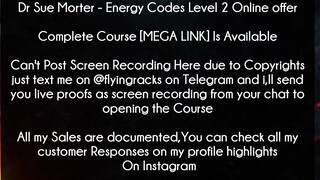 Dr Sue Morter Course Energy Codes Level 2 Online offer Download