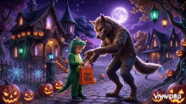 Halloween músic Kids Animation 3D