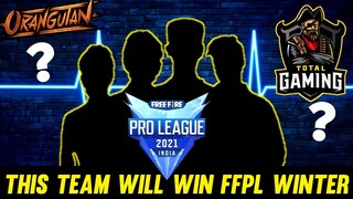 TOTAL GAMING ESPORTS Can be Your Free Fire Pro league Winter Champions | Orangutan Elite | Chemin