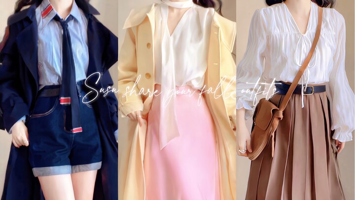 Fall’s New Clothes Are Here! Instant 5G Fall Vibes! 160cm/46kg Early Autumn Mood Outfit Share~