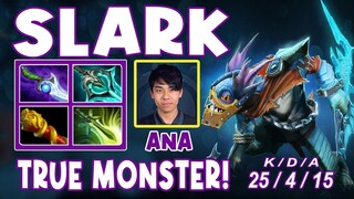 Ana Slark Hard Carry Highlights Gameplay 25 KILLS | TRUE MONSTER! | Dota 2 Expo TV