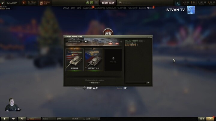 World of Tanks 38.rész A téli event 33. napja.