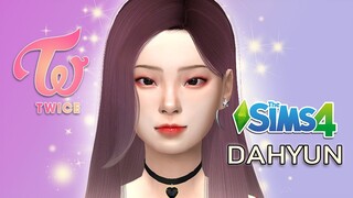 TWICE Dahyun✨ ¦ The Sims 4 CAS (+full cc list)