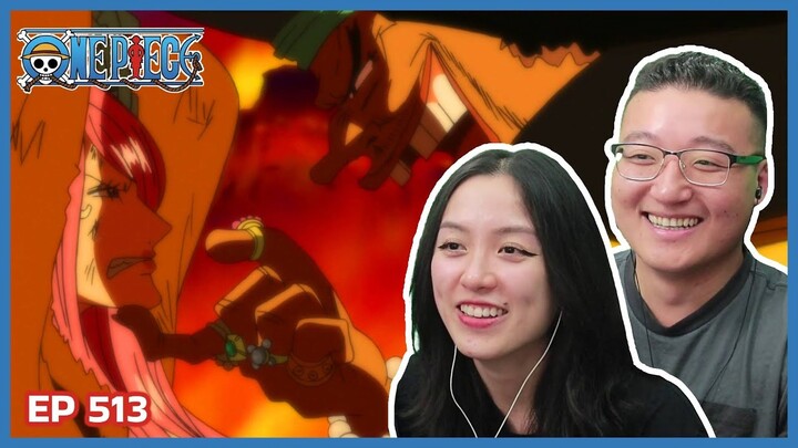 CHAOS IN THE NEW WORLD?? BLACKBEARD 😡 | One Piece Episode 513 Couples Reaction & Discussion