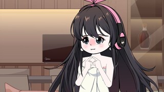 Episode 49: Gadis itu mengenakan pakaian pelayannya, lalu membawa piring buah yang lezat dan berdiri