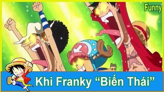 Phản ứng của nhóm Luffy khi lần đầu thấy Đại Tướng Franky