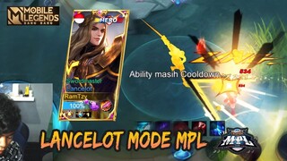 KETIKA LANCELOT GUA PAKAI MODE MPL, TOURNAMENT SURABAYA | LANCELOT GAMEPLAY #166 | MLBB