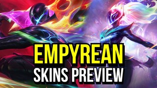 ALL NEW SKINS Jhin Vex Pyke Lux Zed Ksante Jax Zac