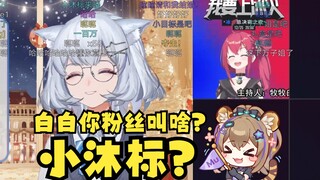 【星瞳】白白你现在粉丝叫啥啊？叫小沐标吗？🤣🤣🤣