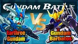 Pertarungan Gundam Barbatos VS Earthree Gundam - Gundam Supreme Battle