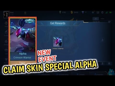 Claim Alpha Special Skin In This Event - Mobile Legends
