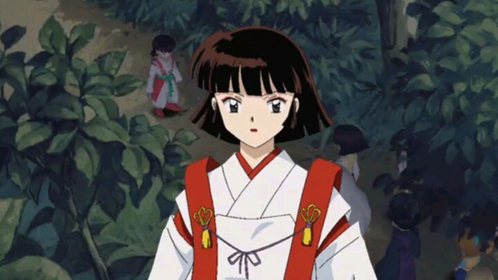 Inuyasha Secret of the Cursed Mask clip - Utsugi (Girl Kururugi)