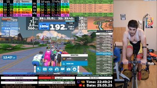 Zwift Cycling Workout 29.05.2025