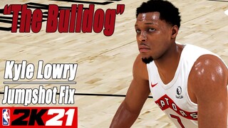 Kyle Lowry Jumpshot Fix NBA2K21 with Side-by-Side Comparison