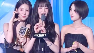 GIDLE获得：MAMA最佳声乐表演组合奖！
