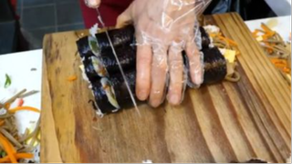 Gimbap rau chất lượng cao #amthuc #monngon