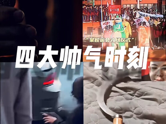 《盘点四大帅气时刻》