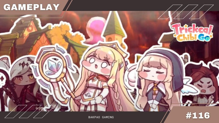 Lawan boss nya lemah banget!!😆😆 - Trickcal:Chibi Go Gameplay