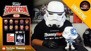 Funko Target Con 2021 Exclusive 10 Inch Stormtrooper Funko Pop Art Series Unboxing