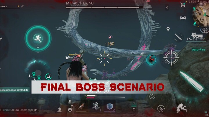 ONCE HUMAN | final boss scenario (manibus)