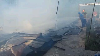 #kebakaran Saat perayaan Idul Fitri, Satu bangunan Pondok Pesantren di Balikpapan Ludes Terbakar