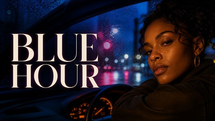 Blue Hour Through the Windshield — R&B Soul for a Solo Night Drive