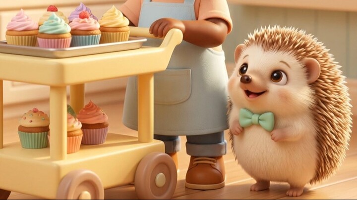 The Little Baker and the Happy Hedgehog