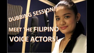 DUBBING SESSION - THE MAKING OF FILIPINO FAIRY TALE | Voiceover Flowers