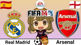 FIFA 14 | Real Madrid VS Arsenal (Fly Emirates Match)
