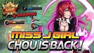 MISS J GIRL CHOU IS BACK 🔥🔥🔥