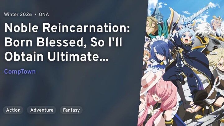 EP 1 - Kizoku Tensei: Megumareta Umare kara Saikyou no Chikara wo Eru Sub Indo