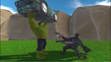 Batman Vs Hulk at the wrong time | Animal Revolt Battle Simulator