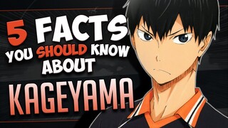 TOBIO KAGEYAMA FACTS - HAIKYUU!!