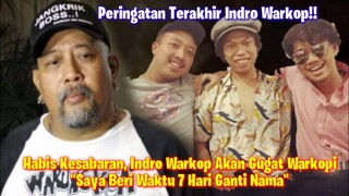 Tolak Jalur Damai Indro Warkop Beri Peringatan Terakhir Untuk Warkopi, Akan Penjarakan Jika Lakukan