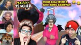 Reaksi Gamer Ngeprank Miss T Jatuh Cinta Sama Bola Besi, KOCAK ABIS!!! 😂 | Scary Teacher 3D