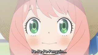 Anya reads the mind of the penguins Ep 12 [ Spy x Family ]