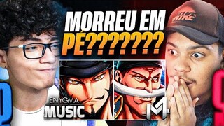 2 EM 1 | Barba Branca - M4rkim | e | Mihawk - Enygma | (One Piece) [React em Dupla]