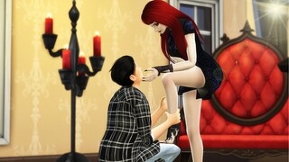 MY SLAVE - VAMPIRE LOVE STORY | SIMS 4 MACHINIMA